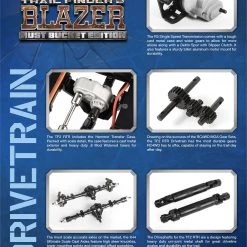 RC4WD Trail Finder 2 RTR with Chevrolet Blazer Body Set (Rust Bucket Edition) -Cars Truck shop online Z RTR0055 1 4