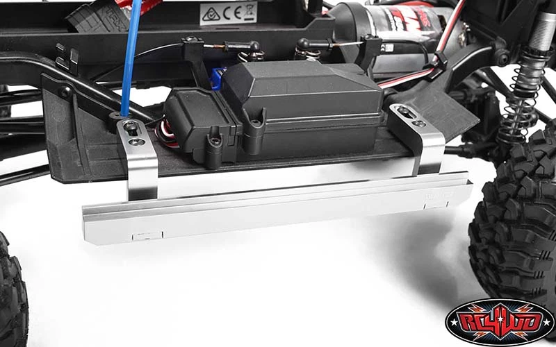 RC4WD Tough Armor Slim-Line CNC Sliders for Traxxas TRX-4 (Gunmetal) 7 RC4WD Tough Armor Slim-Line CNC Sliders for Traxxas TRX-4 (Gunmetal) - Image 5