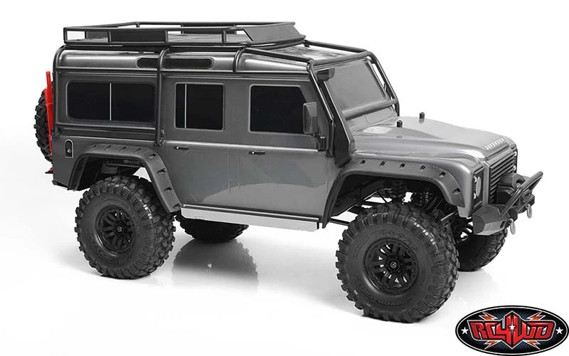 RC4WD Tough Armor Slim-Line CNC Sliders for Traxxas TRX-4 (Gunmetal) 9 RC4WD Tough Armor Slim-Line CNC Sliders for Traxxas TRX-4 (Gunmetal) - Image 7