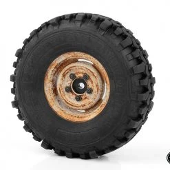 RC4WD Landies Vintage Stamped Steel 1.55" Beadlock Wheels (Rust) 17 RC4WD Landies Vintage Stamped Steel 1.55" Beadlock Wheels (Rust) -Cars Truck shop online Z W0043 6
