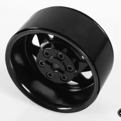 RC4WD 6 Lug Wagon 1.9" Steel Stamped Beadlock Wheels (Black) (4) -Cars Truck shop online Z W0130 1