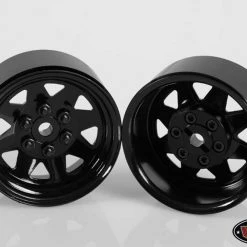 RC4WD 6 Lug Wagon 1.9" Steel Stamped Beadlock Wheels (Black) (4) -Cars Truck shop online Z W0130 2