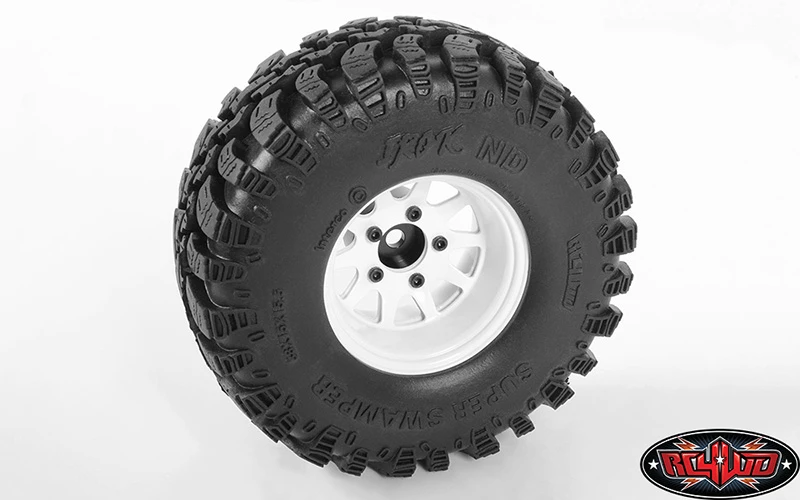 RC4WD Deep Dish Wagon 1.55" Stamped Steel Beadlock Wheels White (4) 7 RC4WD Deep Dish Wagon 1.55" Stamped Steel Beadlock Wheels White (4) - Image 5