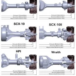 RC4WD Vintage Yota 6 Lug Stamped Steel 1.55" Beadlock Wheels (White) (4) -Cars Truck shop online Z W0288 7 1 scaled