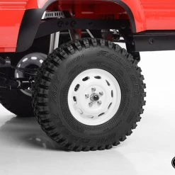 RC4WD Stamped Steel 1.7" 10-Oval Hole Wheels (White) (4) -Cars Truck shop online Z W0311 9