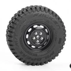 RC4WD Stamped Steel 1.7" 10-Oval Hole Wheels (Black) (4) -Cars Truck shop online Z W0313 5