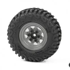 RC4WD Stamped Steel 1.0" Stock Beadlock Wheels (Plain) (4) -Cars Truck shop online Z W0345 5