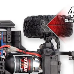 Traxxas TRX-4 RTR with Chevy K5 Blazer Body (Red) -Cars Truck shop online crawler 0011 Steering angle 2