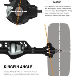 Gmade GR01+ 4WD GOM Plus Rock Crawler Buggy Kit -Cars Truck shop online gm56020 17 shop1 091335