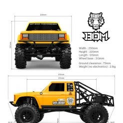 Gmade GS02 BOM 1/10 Ultimate Trail Truck RTR -Cars Truck shop online gm57003 23 shop1 102419