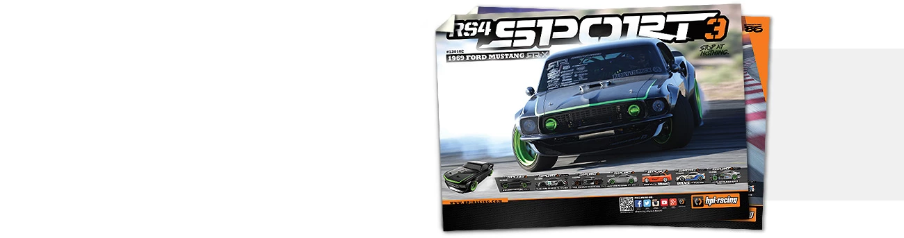 HPI Racing RS4 Sport 3 1969 Mustang RTR-X 4WD RTR Touring Car 37 HPI Racing RS4 Sport 3 1969 Mustang RTR-X 4WD RTR Touring Car - Image 35