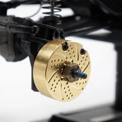 Yeah Racing Brass 118g Portal Cover Front or Rear (2) TRX-4 -Cars Truck shop online yeahracing trx 054 4